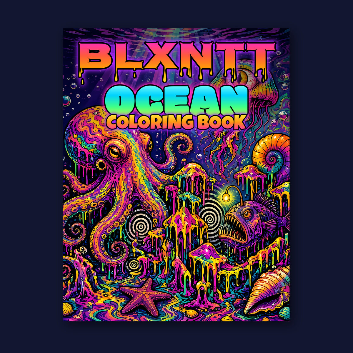 BLXNTT Ocean Coloring Book