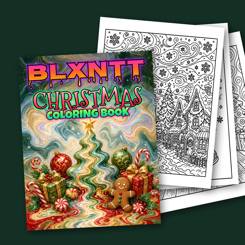BLXNTT Christmas Coloring Book