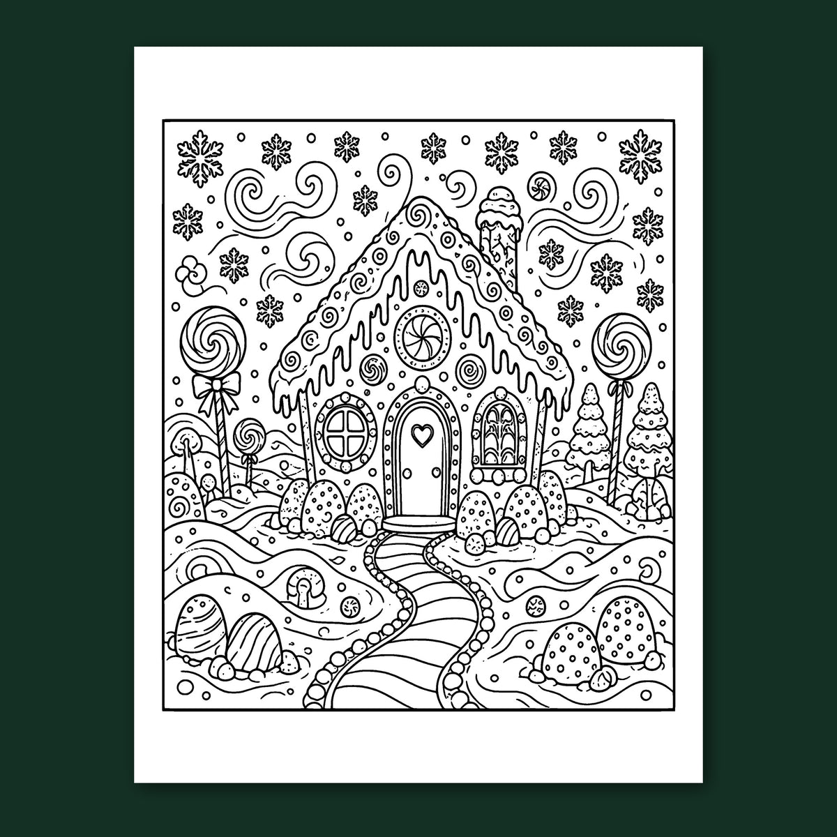BLXNTT Christmas Coloring Book