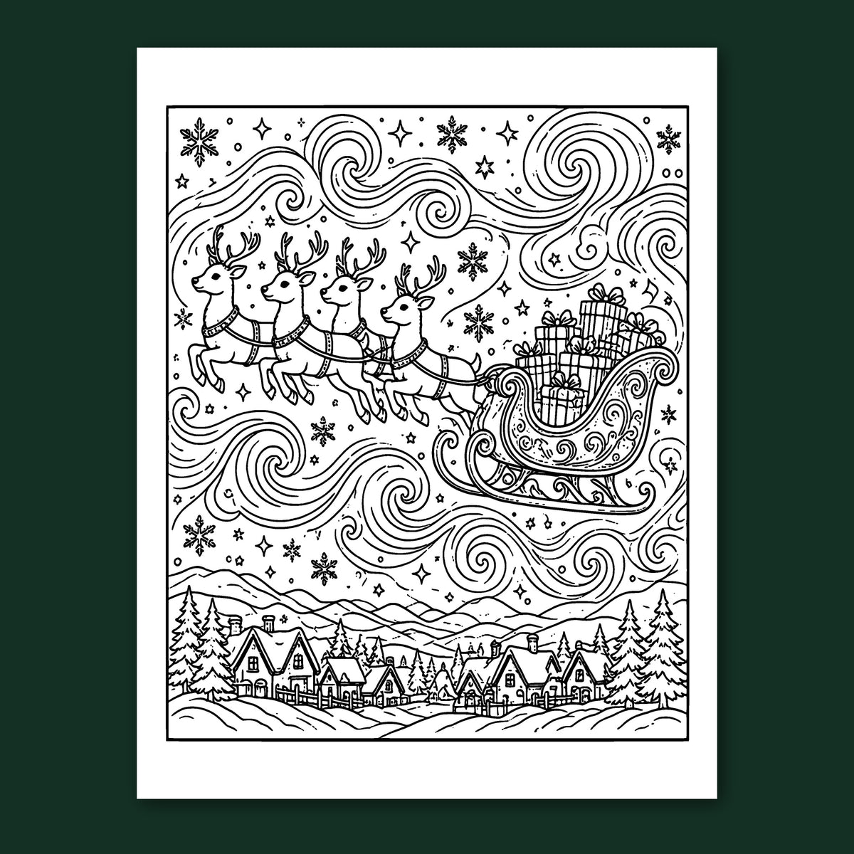 BLXNTT Christmas Coloring Book