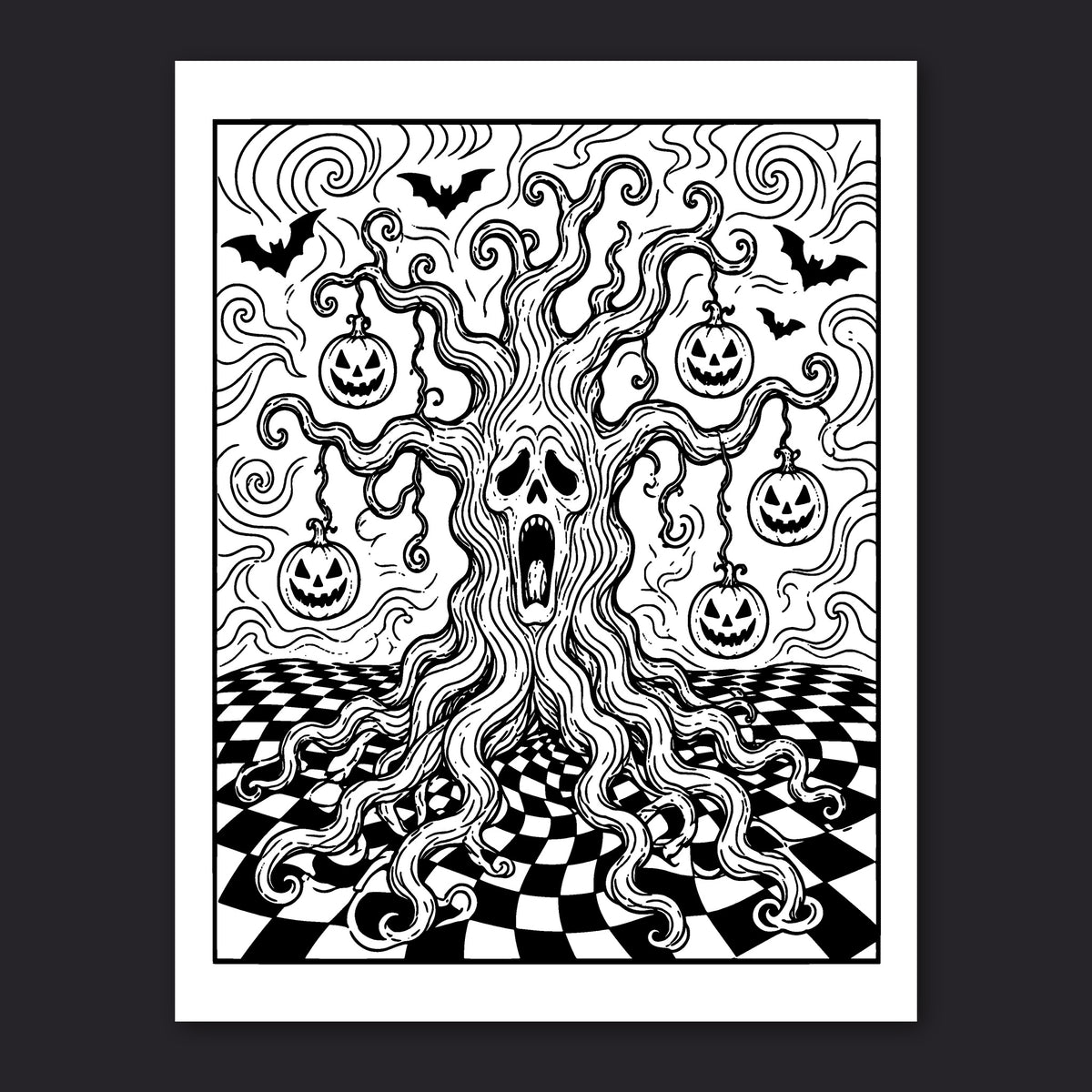 BLXNTT Halloween Coloring Book