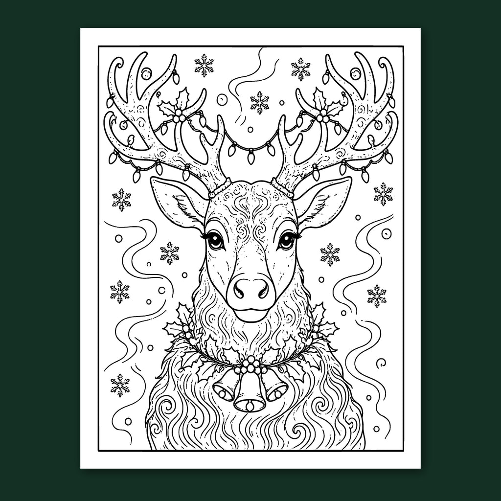 BLXNTT Christmas Coloring Book