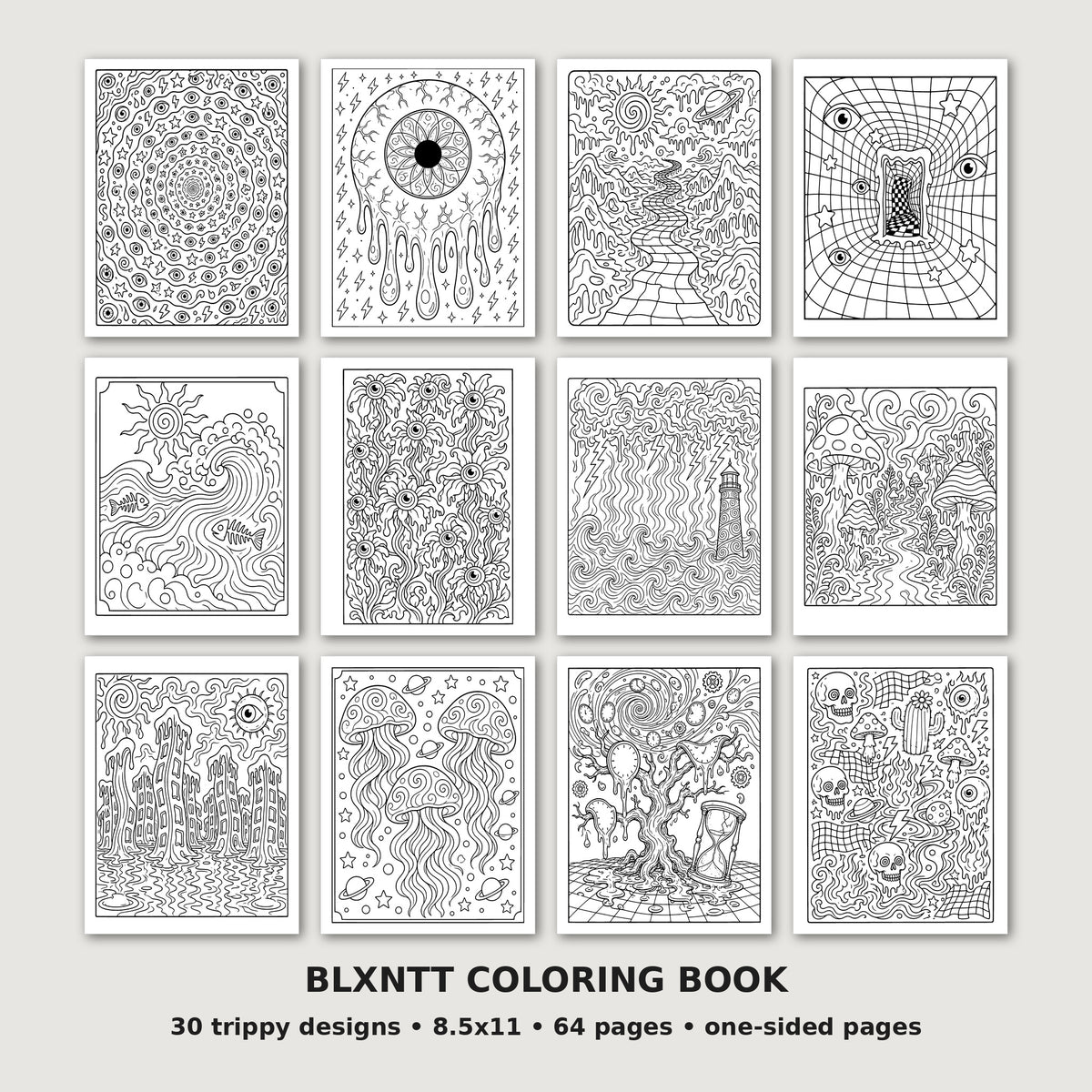 BLXNTT Coloring Book