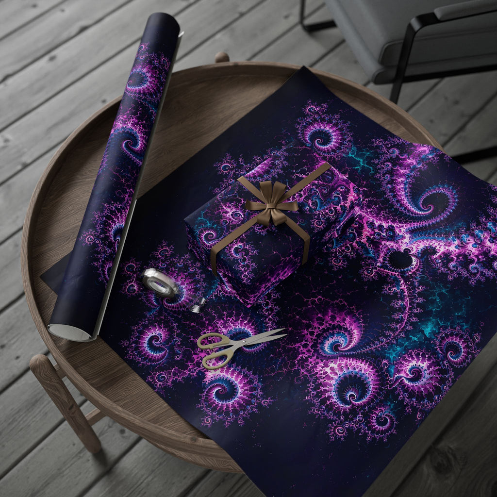 Copper Infinity - Cyberpunk Wrapping Paper