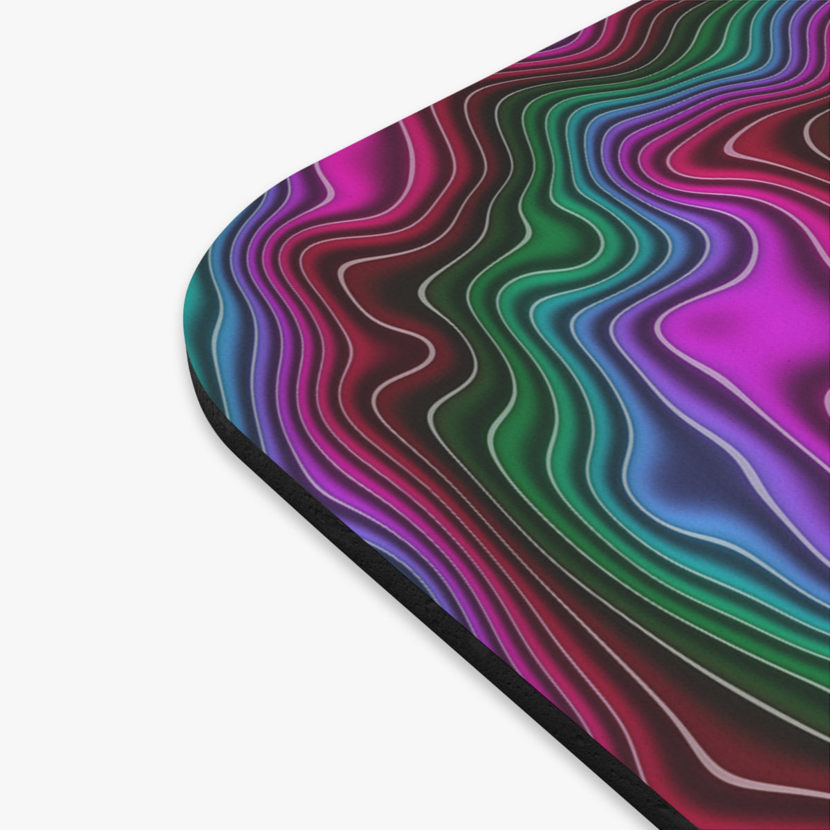 Neon Agate Mouse Pad