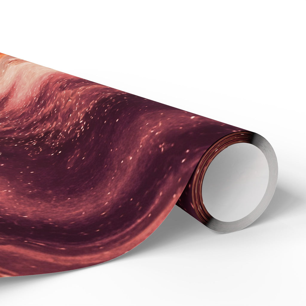 Geode Core - Peach Sorbet Wrapping Paper