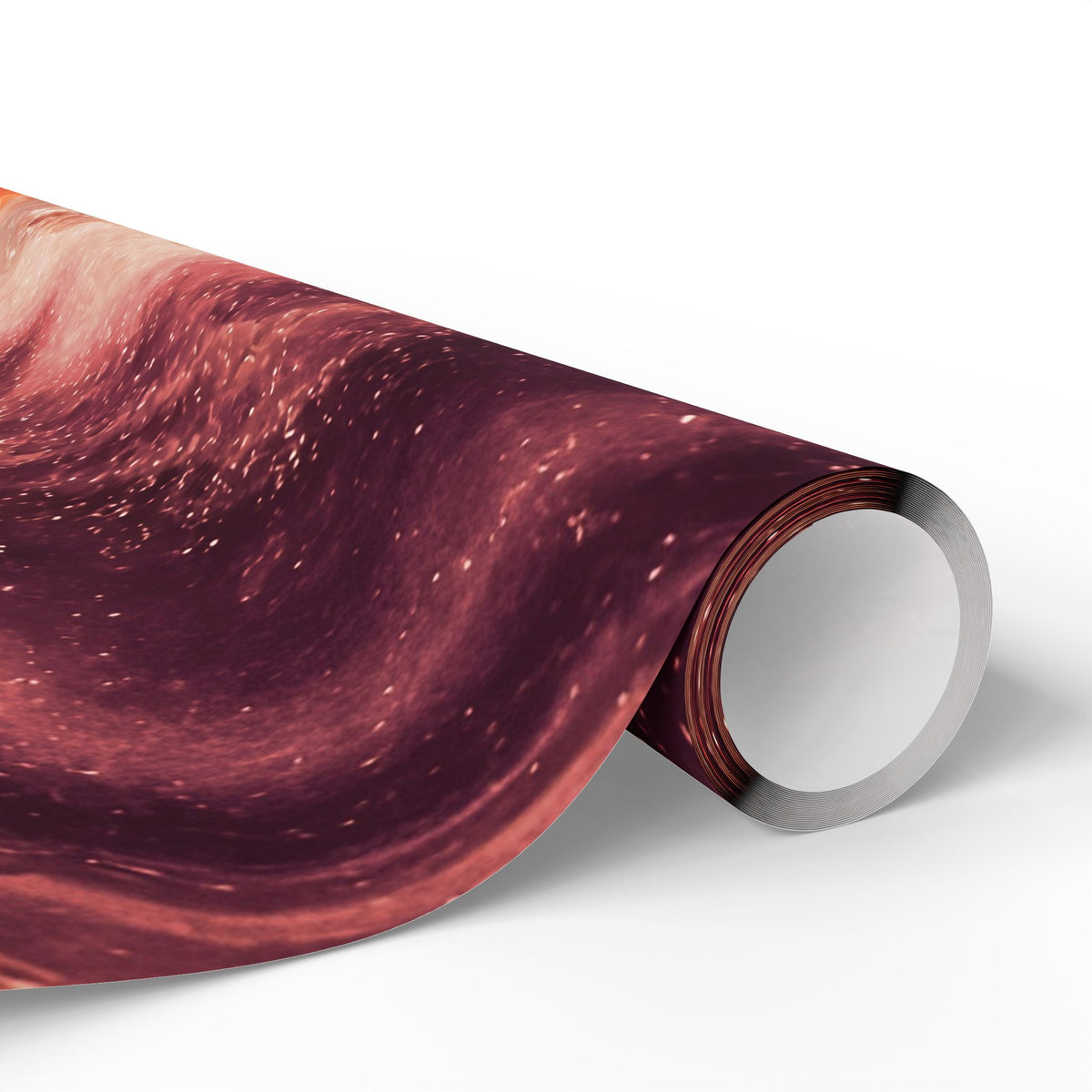 Geode Core - Peach Sorbet Wrapping Paper