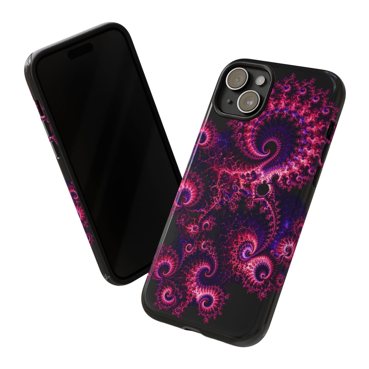 Copper Infinity - Hot Pink & Violet Phone Case
