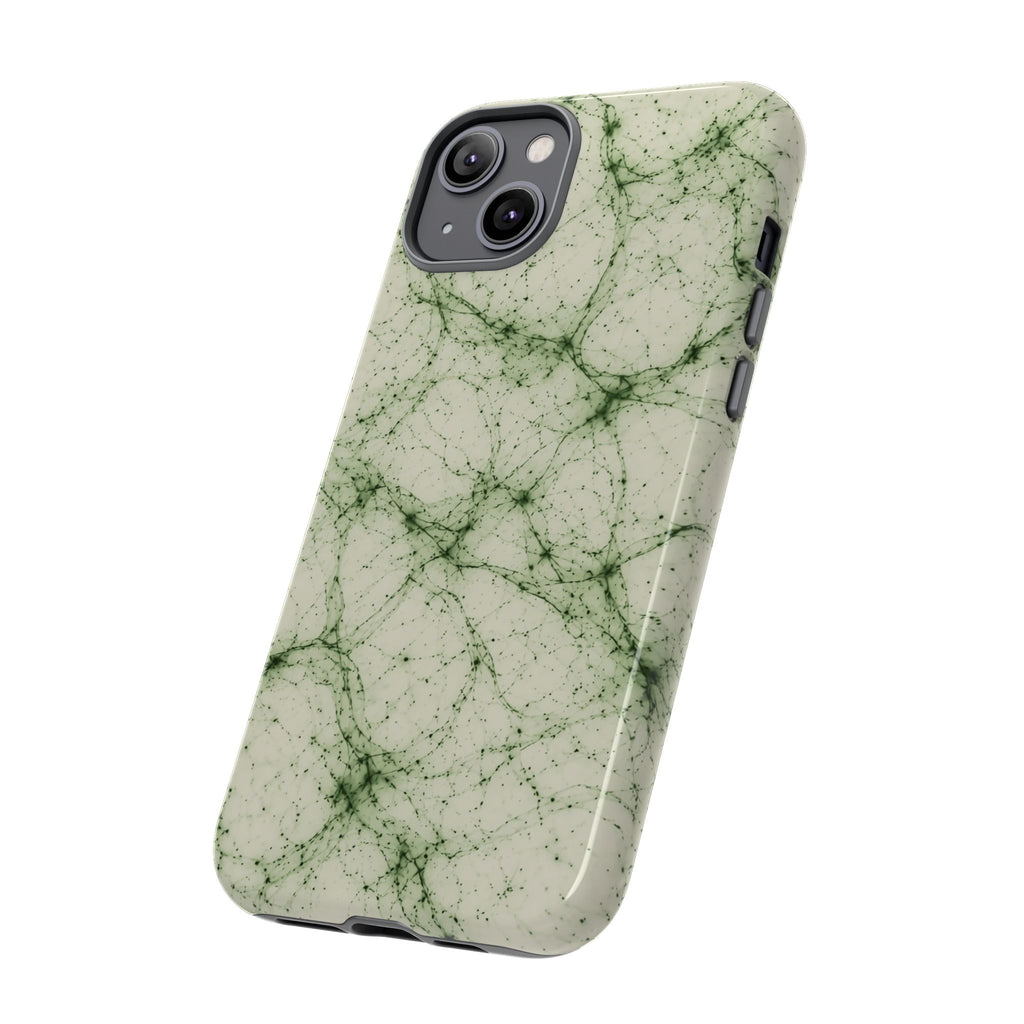 Neon Mycelium - Matcha Latte Phone Case