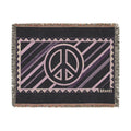 BLXNTT Purple Hippie Woven Blanket #4