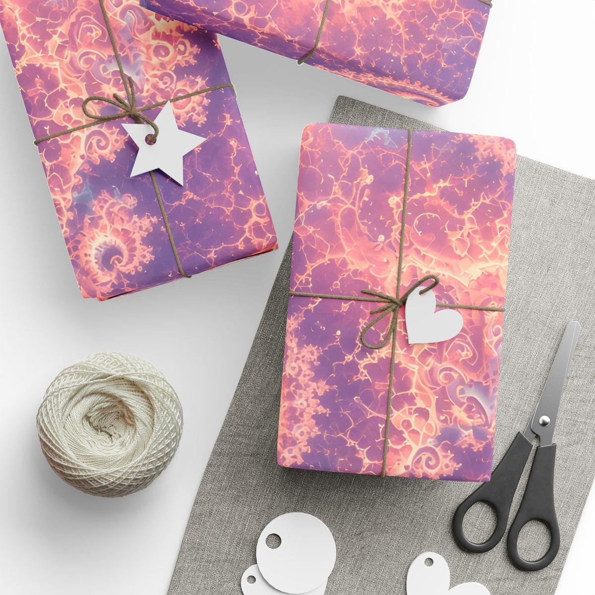 Copper Infinity - Opalescent Sunrise Wrapping Paper