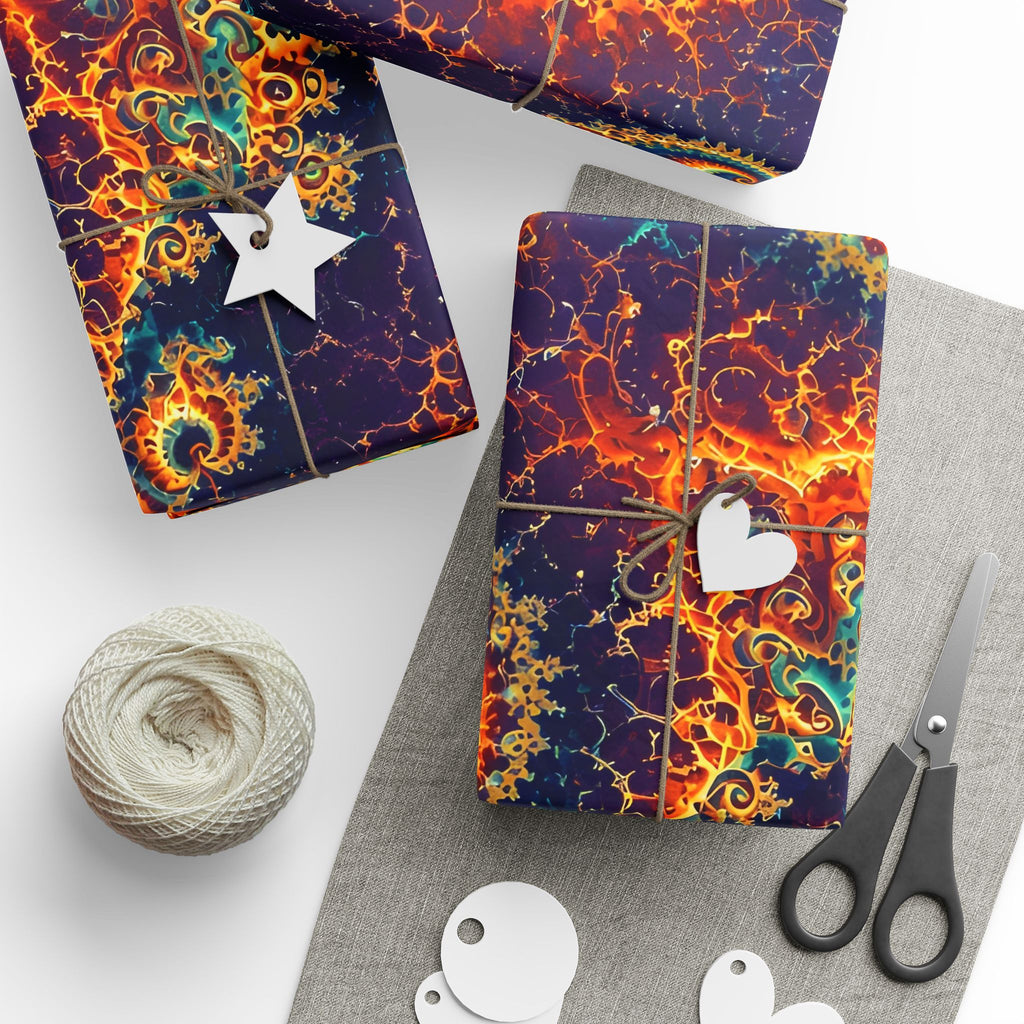Copper Infinity - Infrared Wrapping Paper