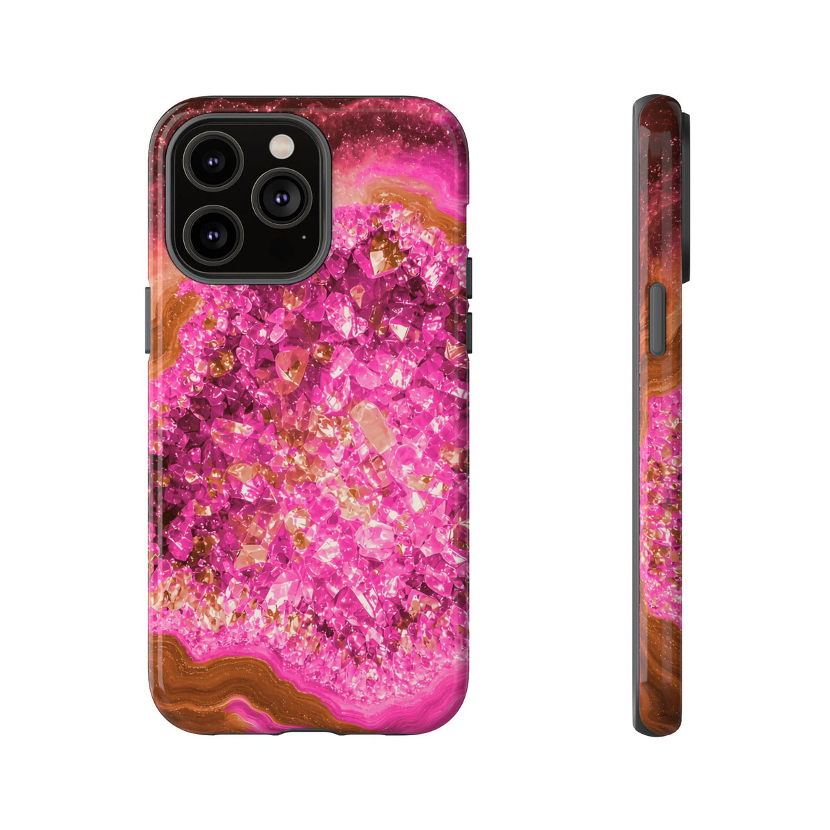 Geode Core - Terracotta Neon Phone Case