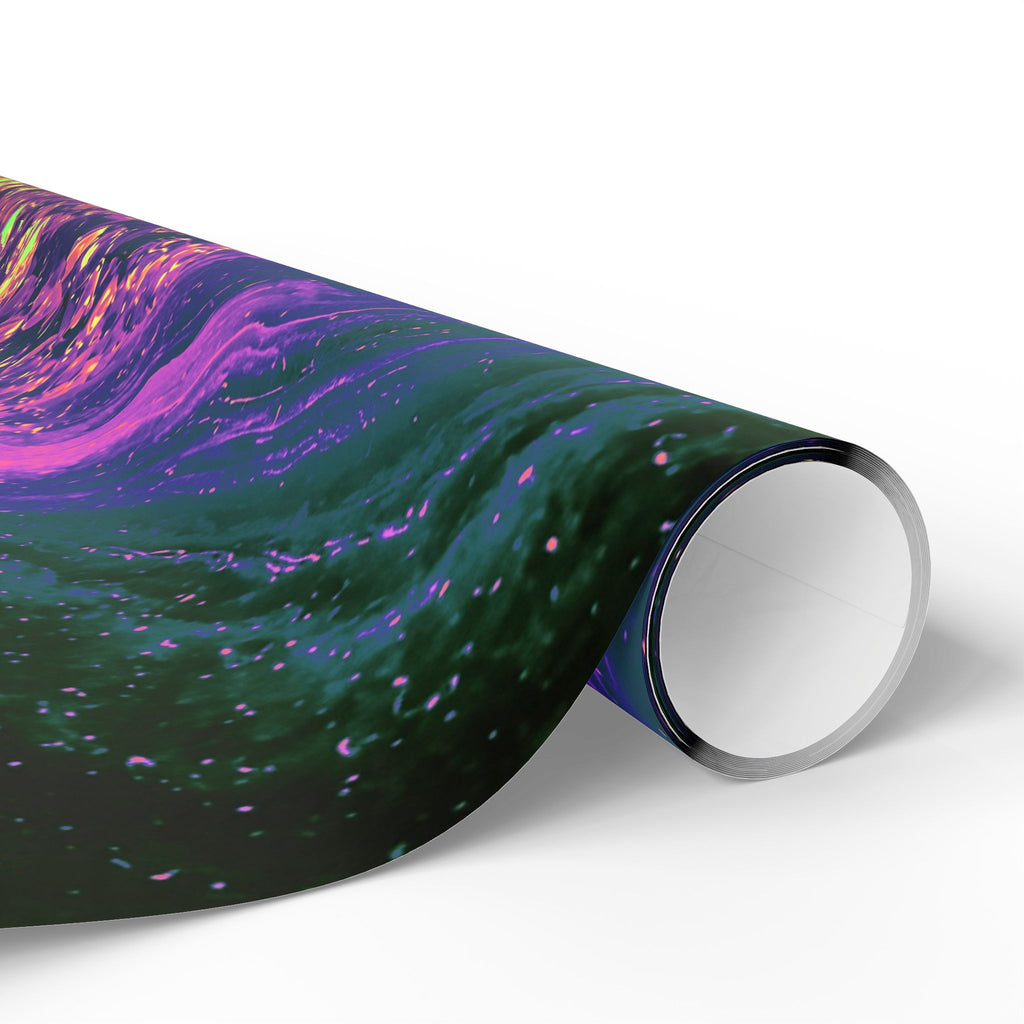 Geode Core - Holographic Wrapping Paper