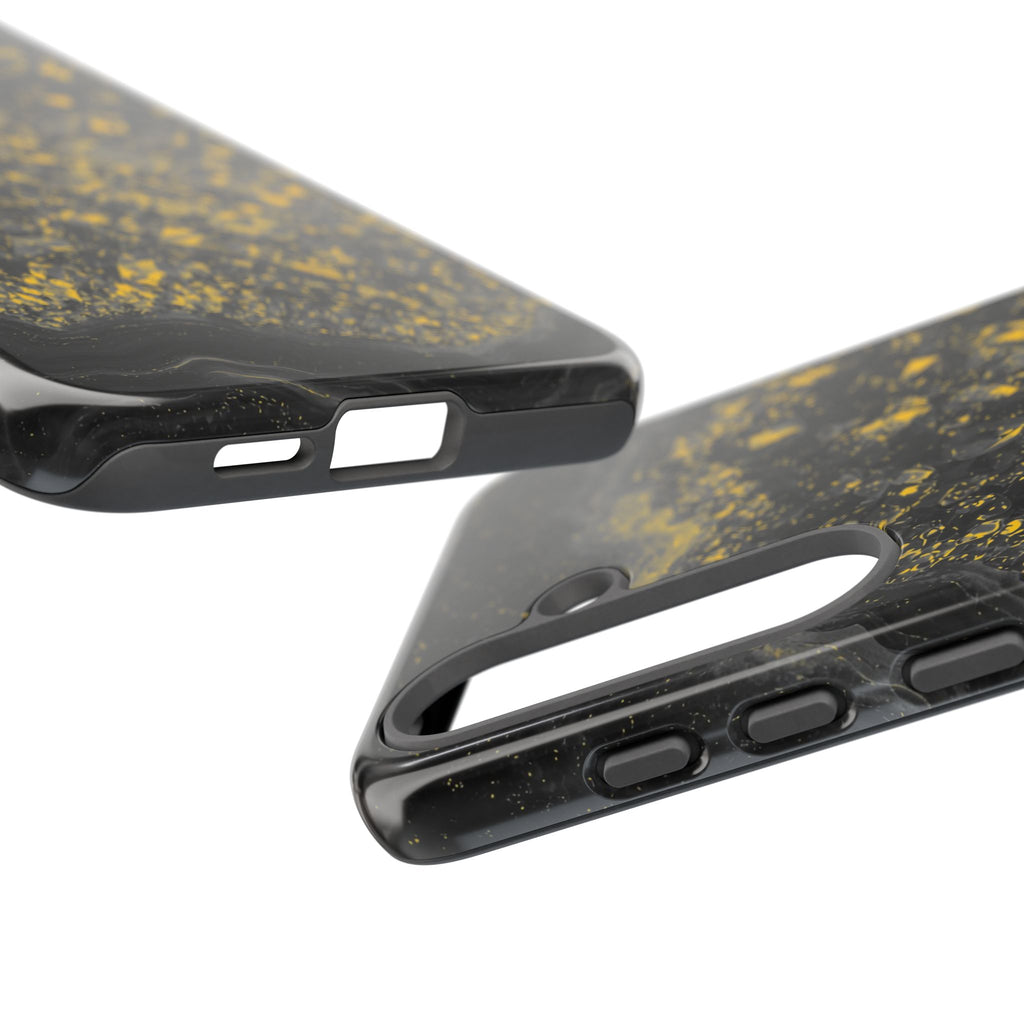 Geode Core - Mono Gold Spark Phone Case