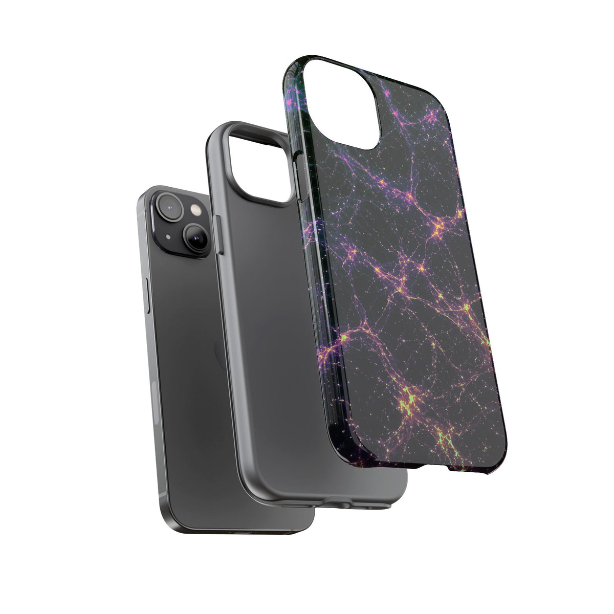 Neon Mycelium - Holographic Phone Case