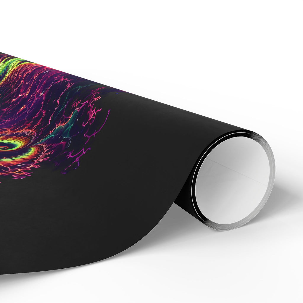 Copper Infinity - Blacklight Wrapping Paper
