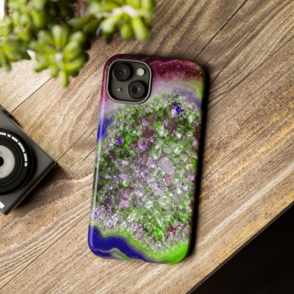 Geode Core - Cosmic Berry Phone Case