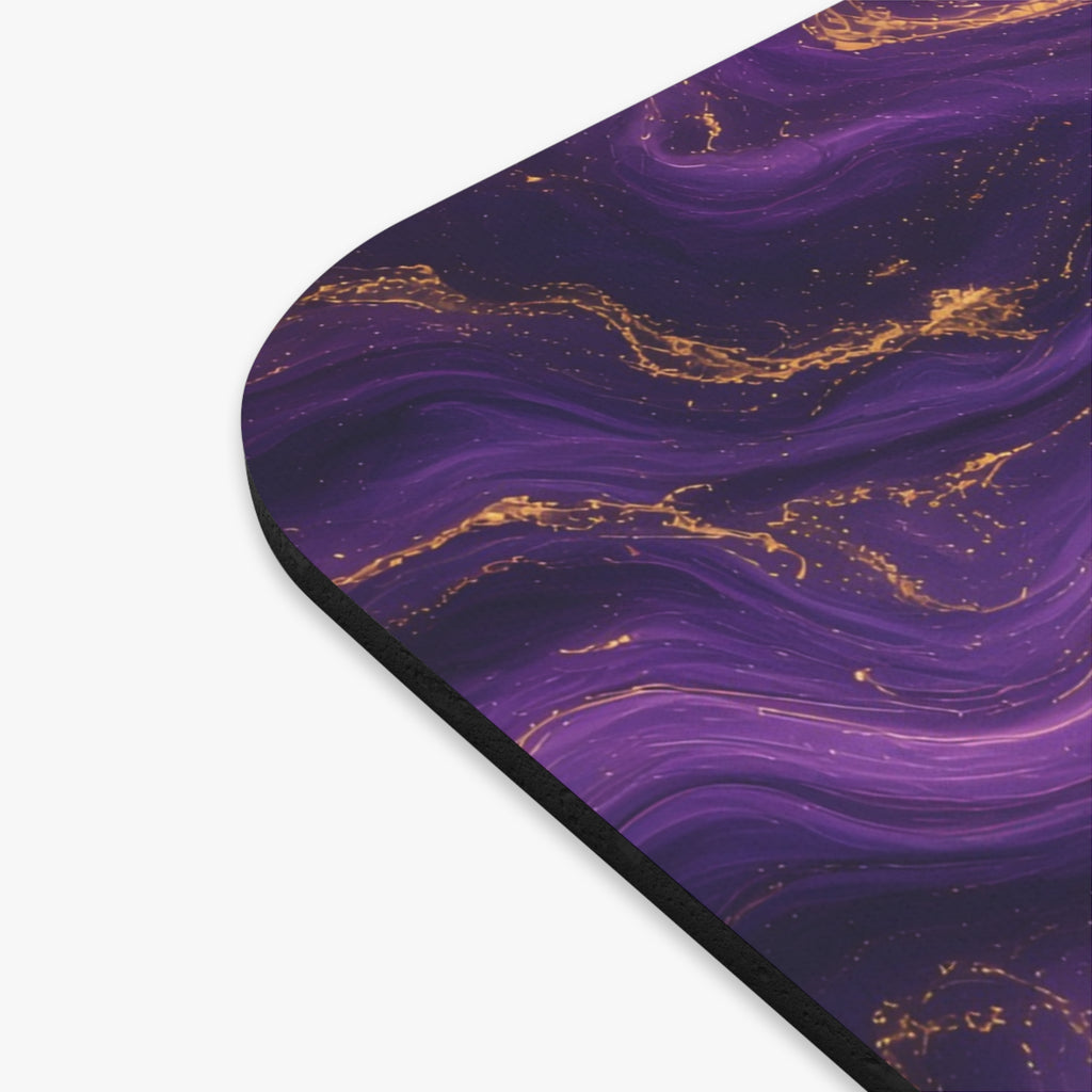 Royal Purple Marble Mouse Pad