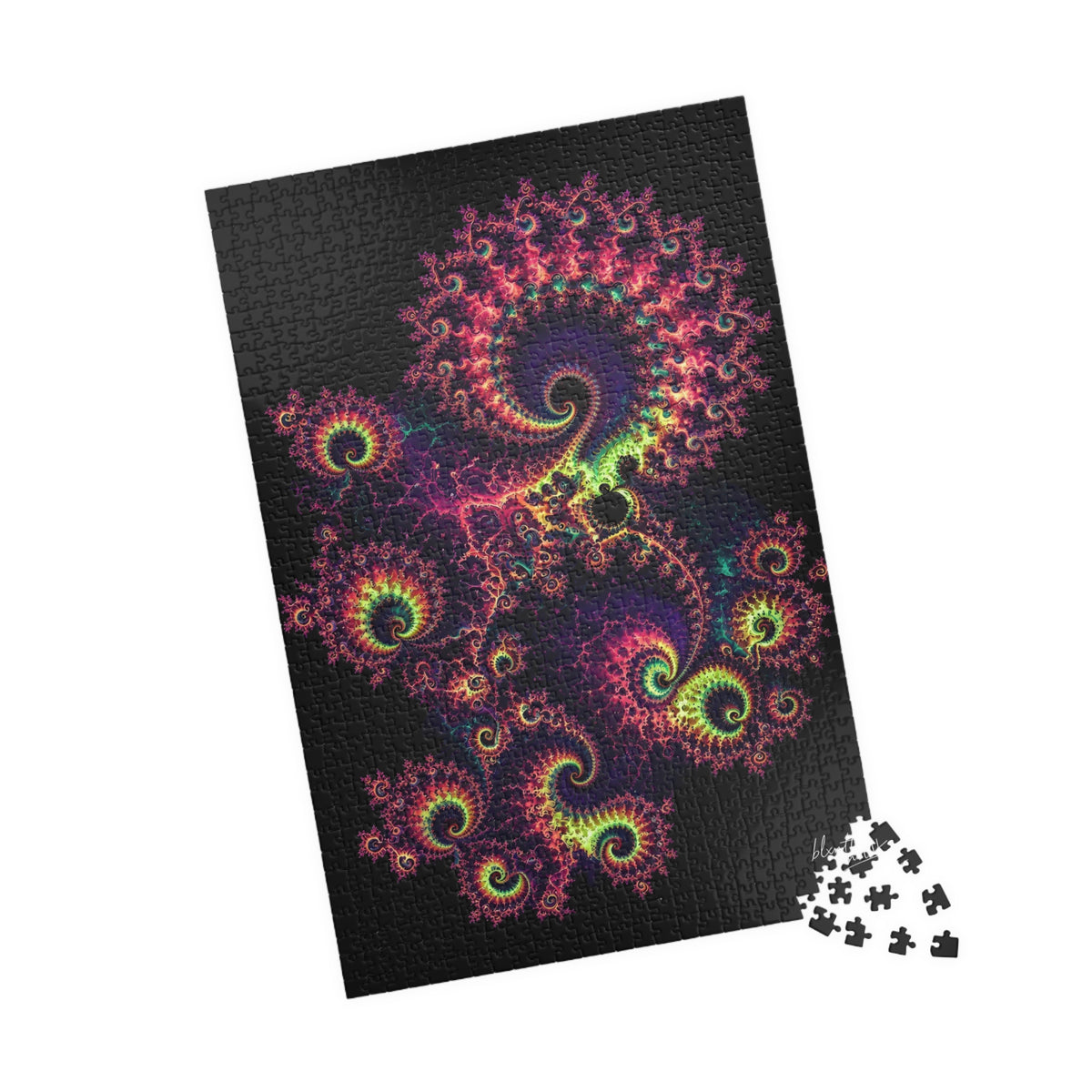 Copper Infinity - Blacklight Jigsaw Puzzle