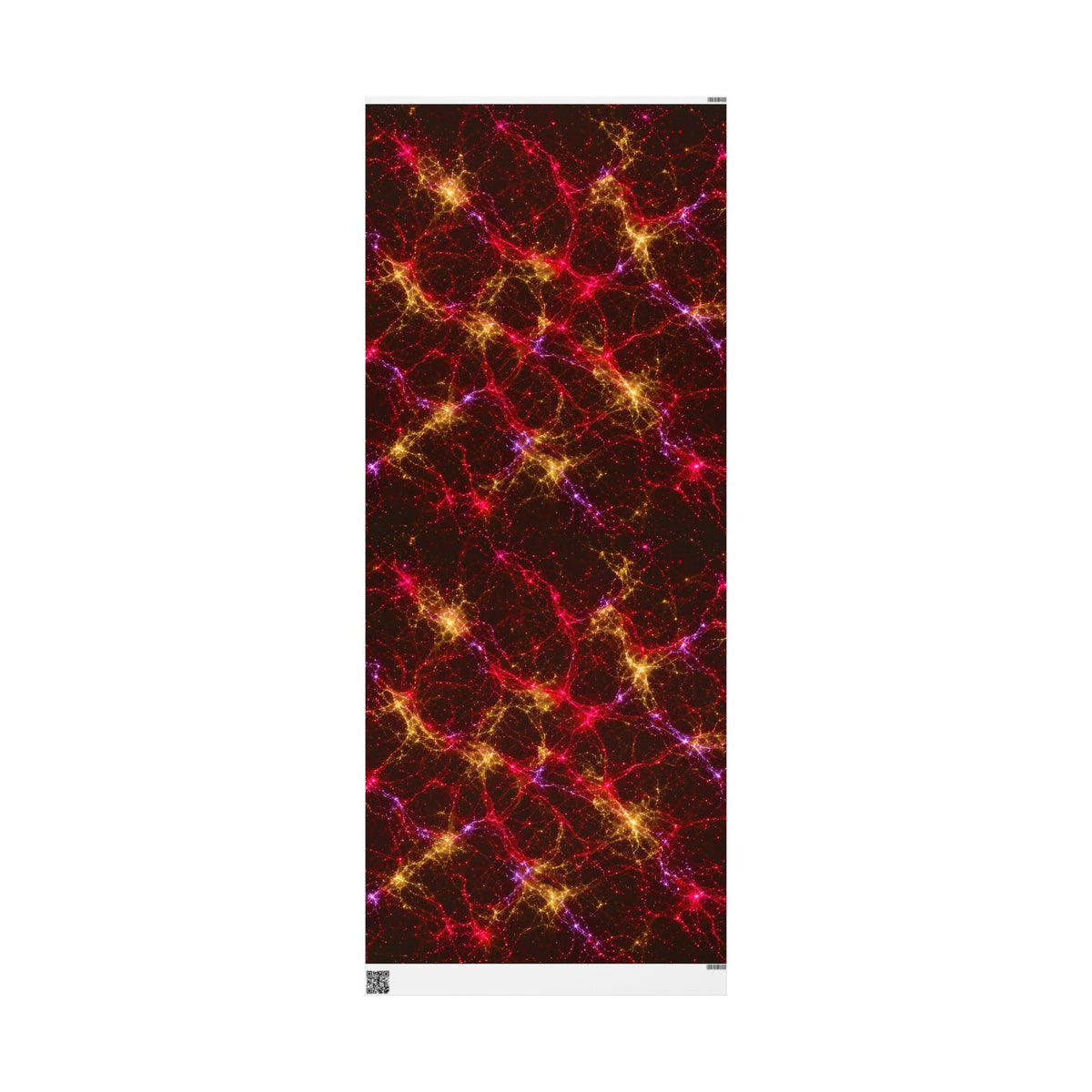 Neon Mycelium - Rainbow Nerve Wrapping Paper