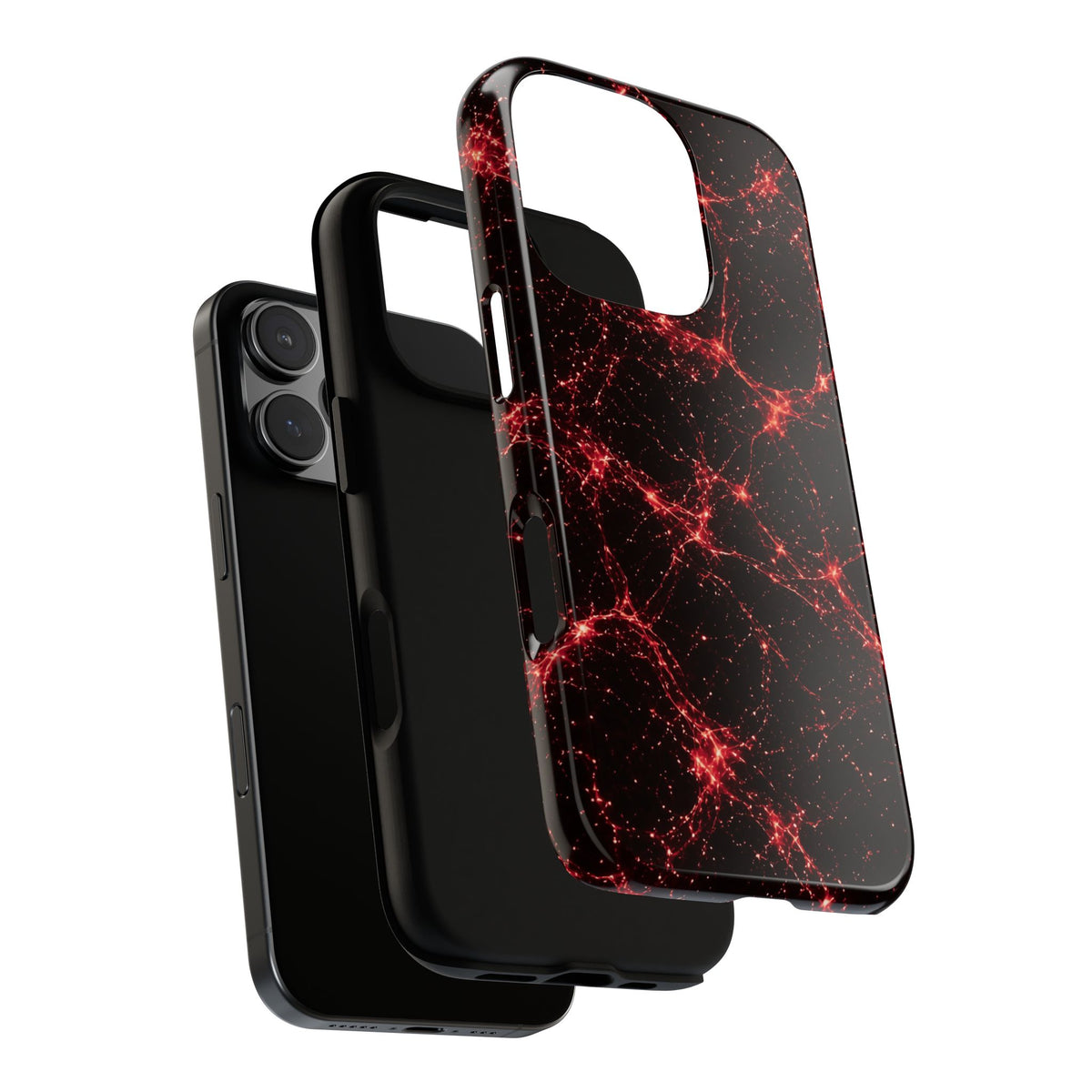 Neon Mycelium - Blood Moon Phone Case