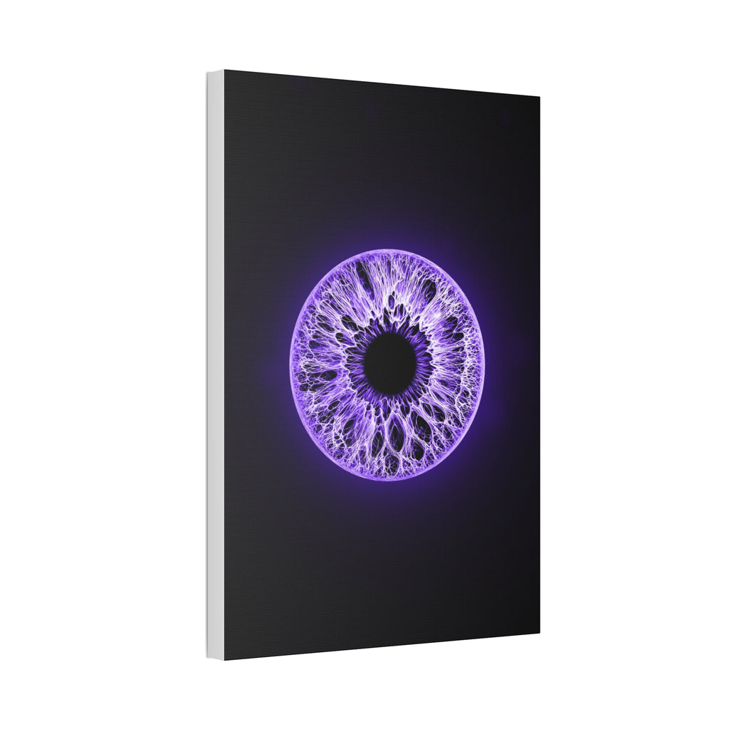 BLXNTT Iris – Lace Web Ultraviolet Glossy Canvas