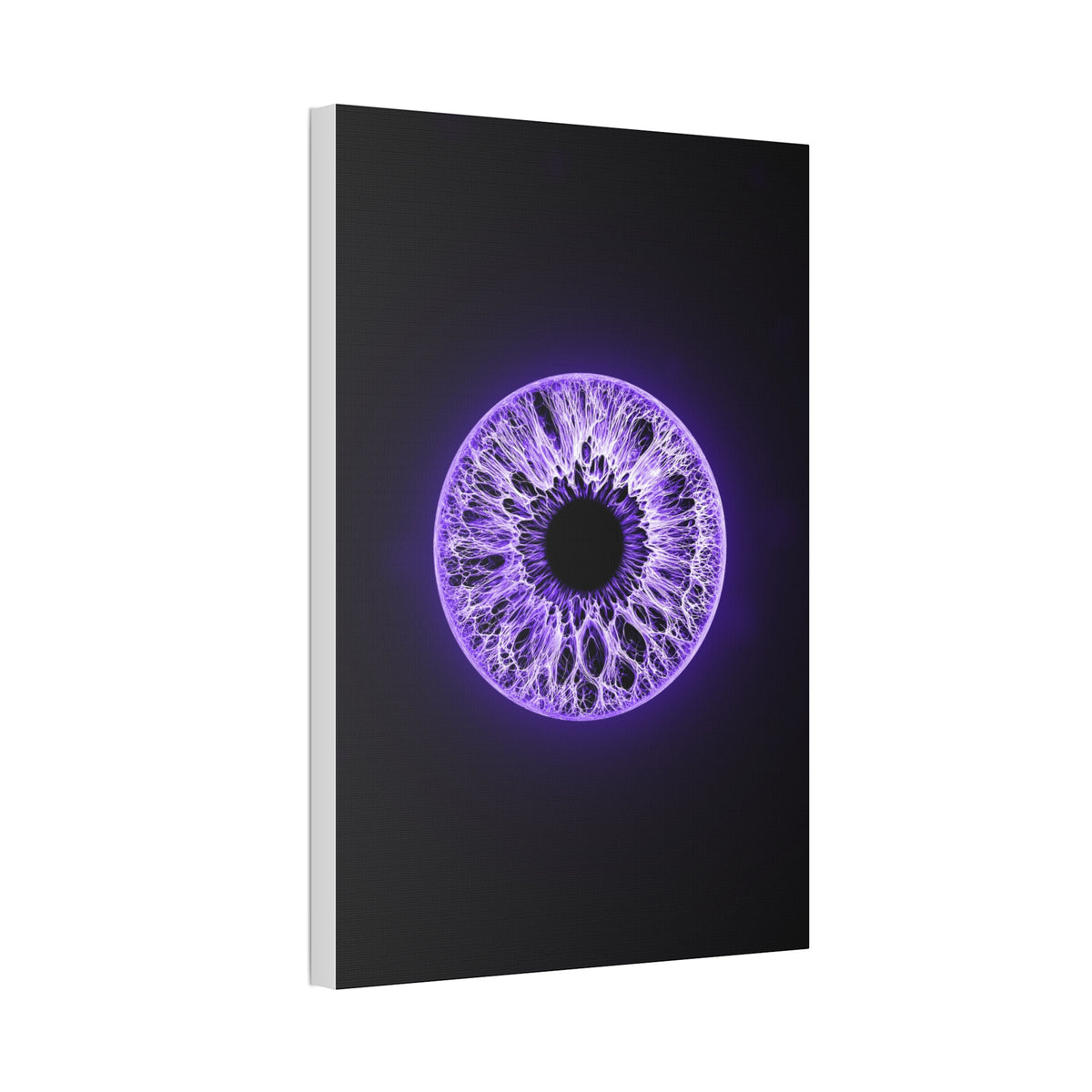 BLXNTT Iris – Lace Web Ultraviolet Glossy Canvas