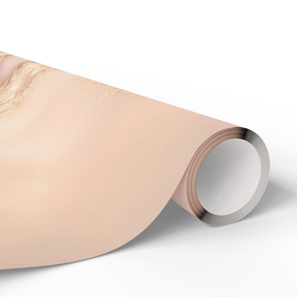 Copper Infinity - Champagne Pearl Wrapping Paper