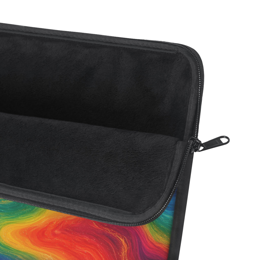 Rainbow Marble Laptop Sleeve
