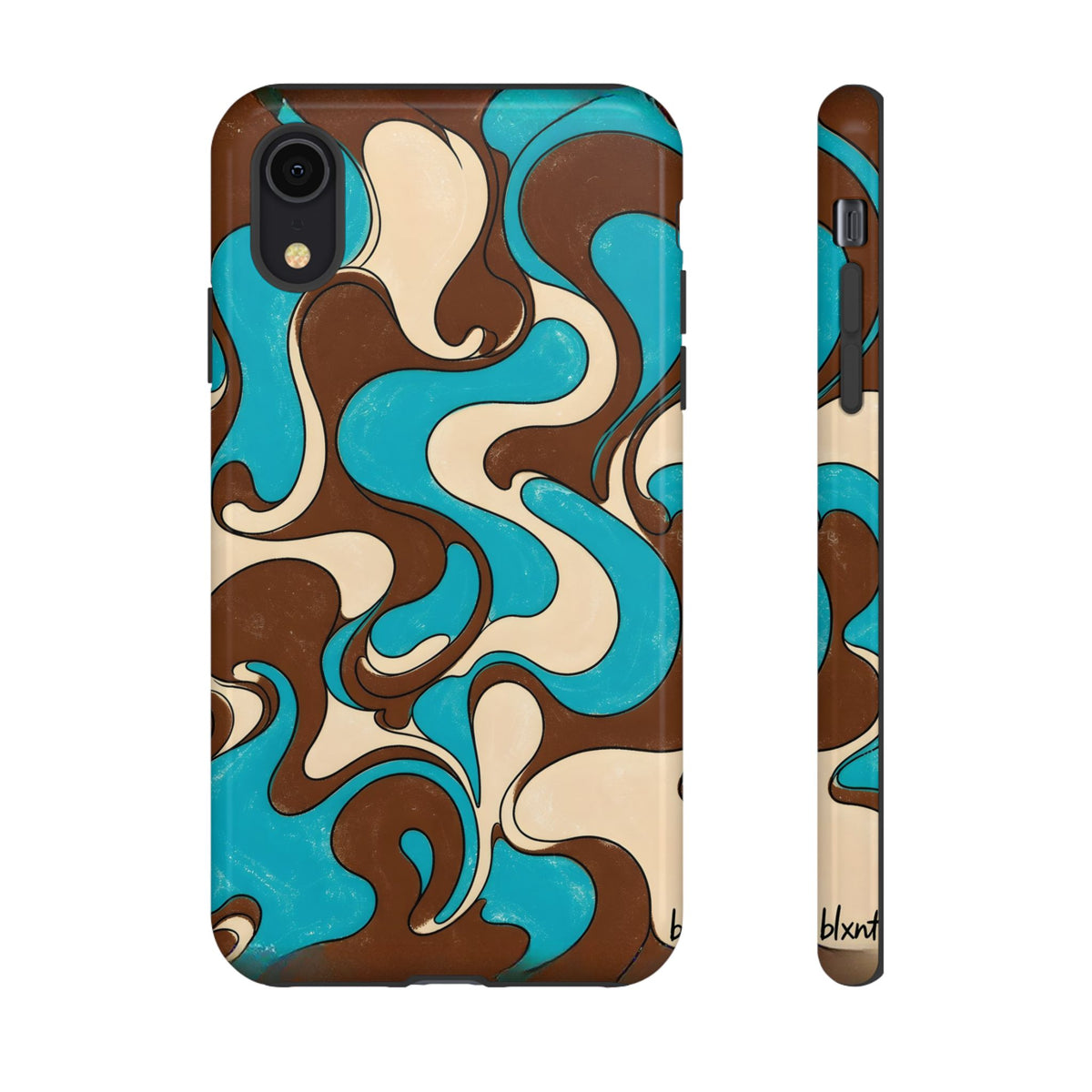 Fillmore Flow - Turquoise & Chocolate Phone Case