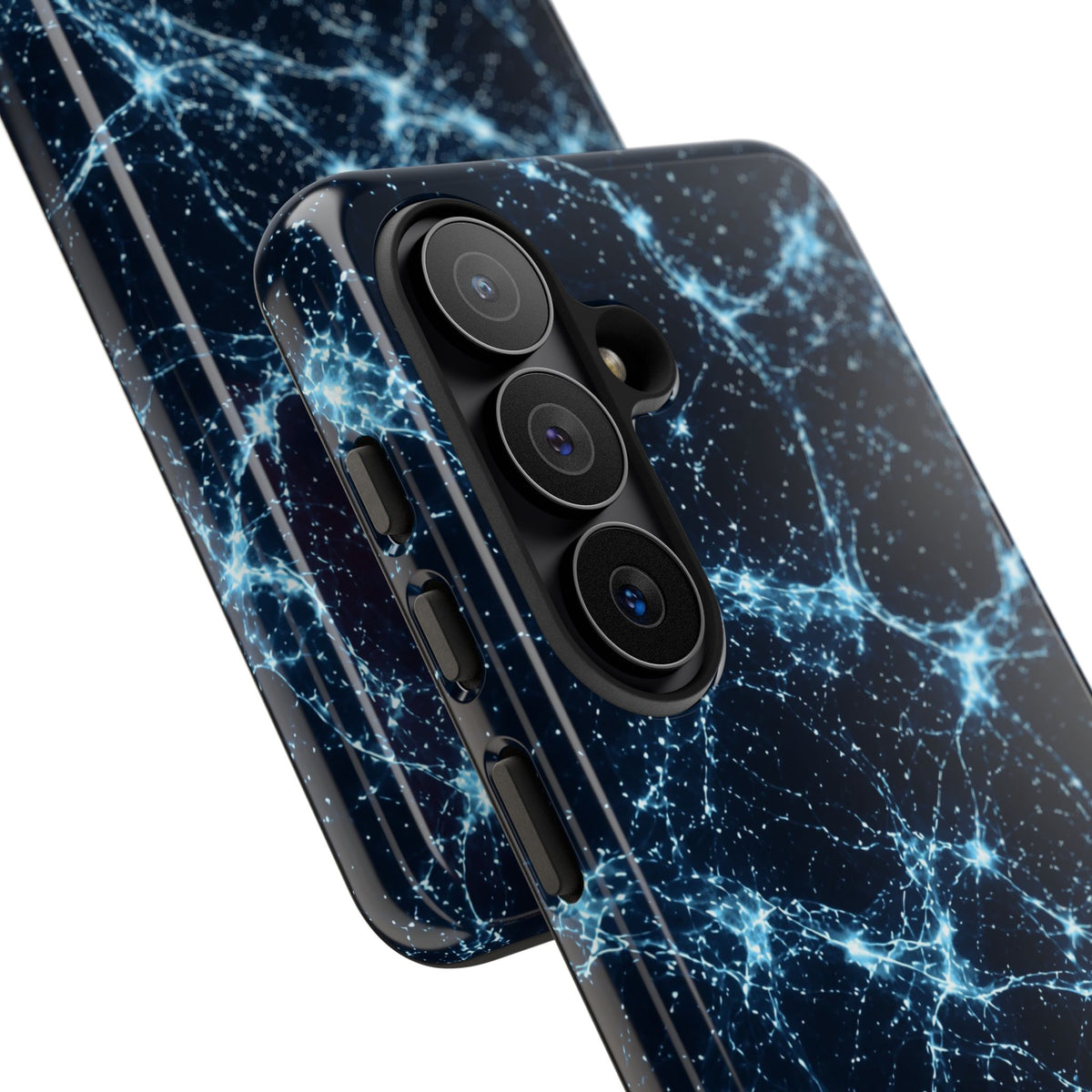 Neon Mycelium - Ice Crystal Phone Case