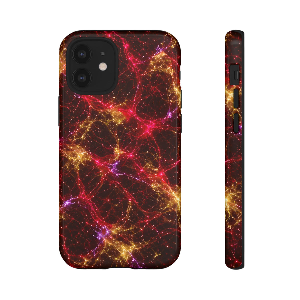 Neon Mycelium - Rainbow Nerve Phone Case