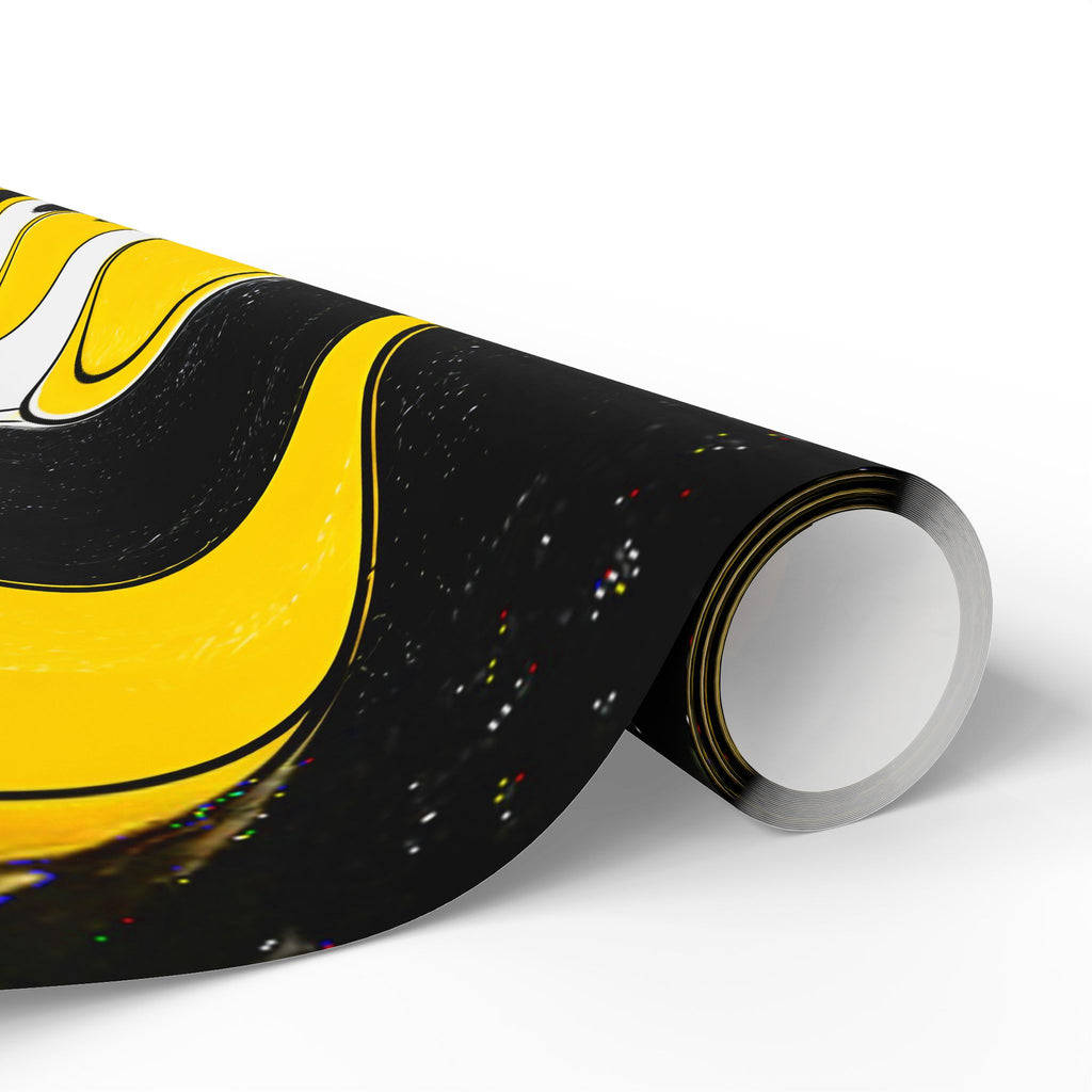Fillmore Flow - Hazard Yellow Wrapping Paper
