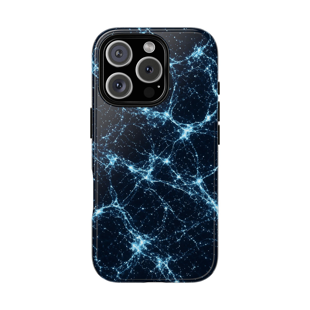 Neon Mycelium - Ice Crystal Phone Case