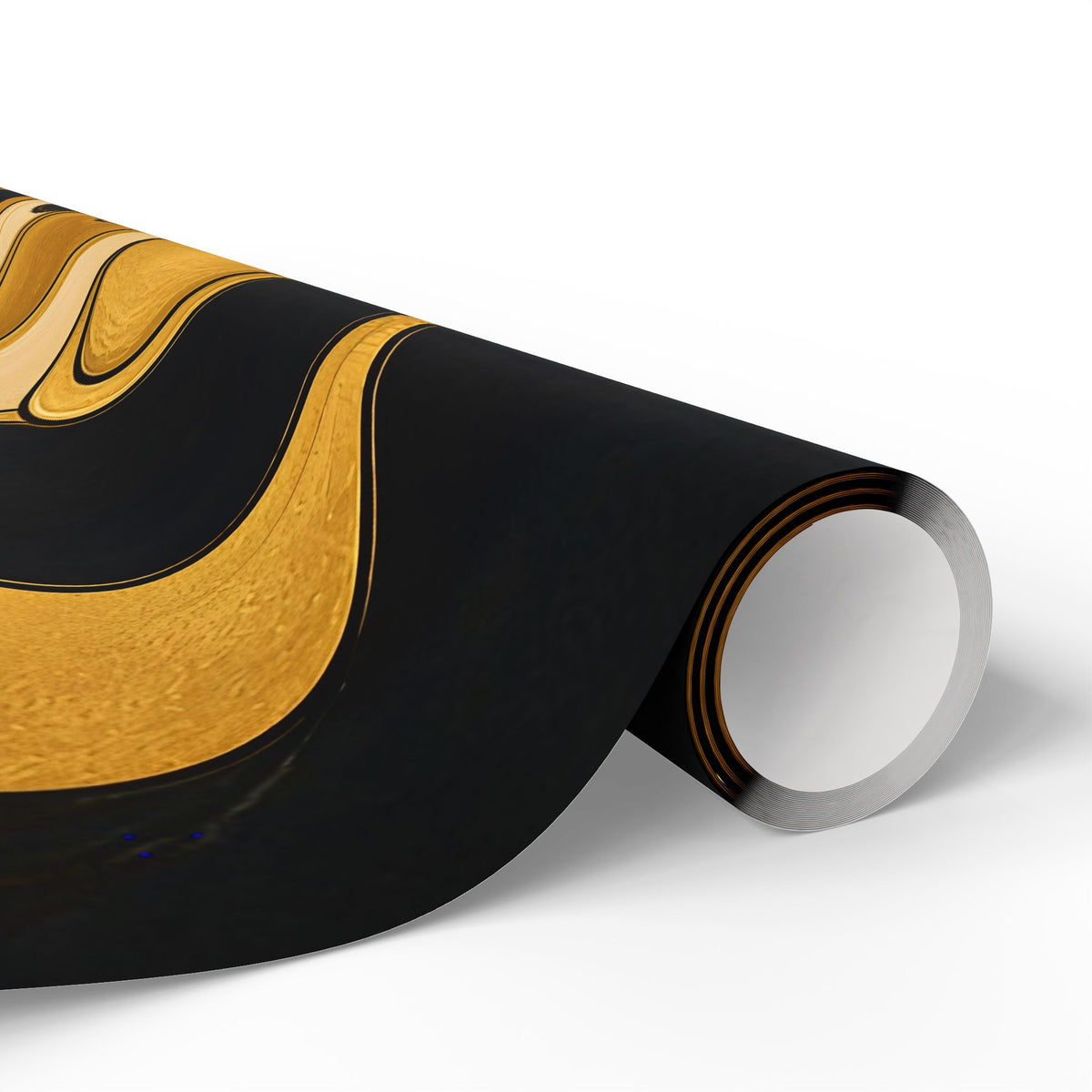 Fillmore Flow - Gold & Black Wrapping Paper