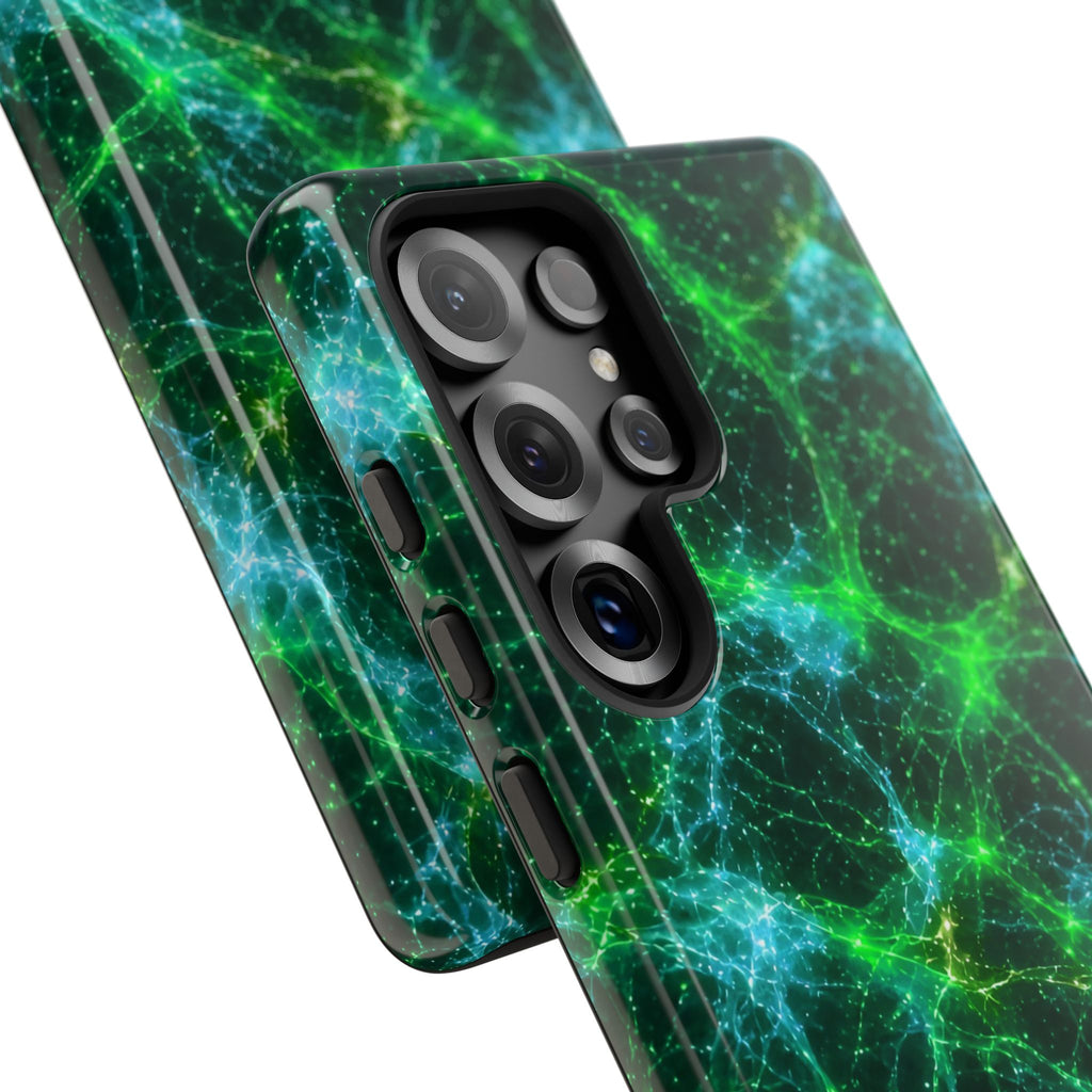 Neon Mycelium - Mermaid Phone Case