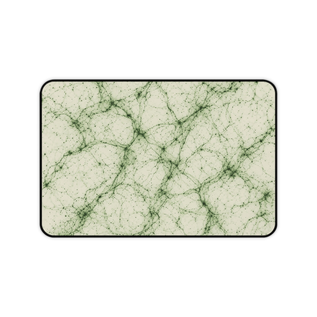 Neon Mycelium - Matcha Latte Desk Mat