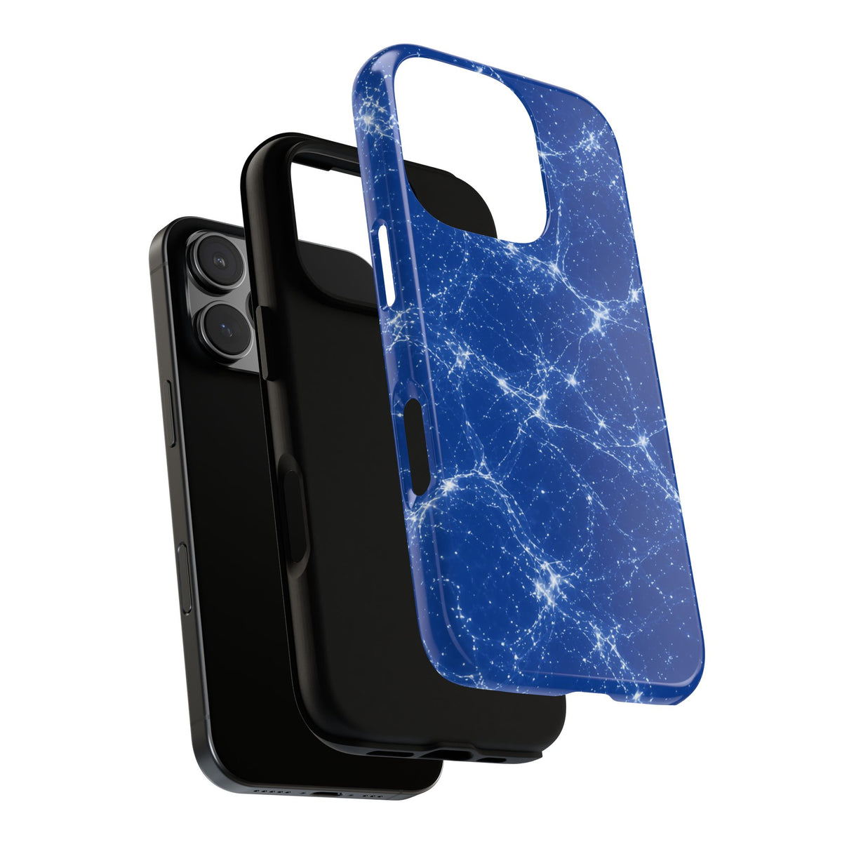 Neon Mycelium - Blueprint Phone Case