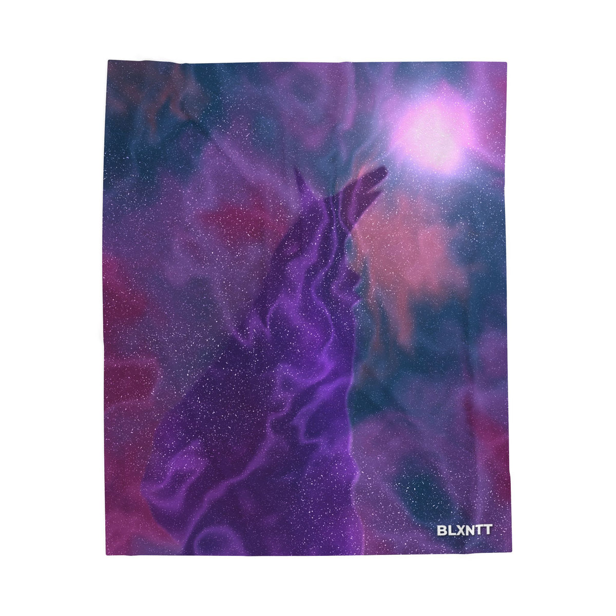 Moonlit Wolf Blanket