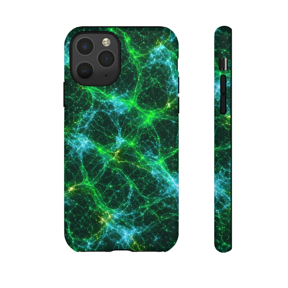 Neon Mycelium - Mermaid Phone Case