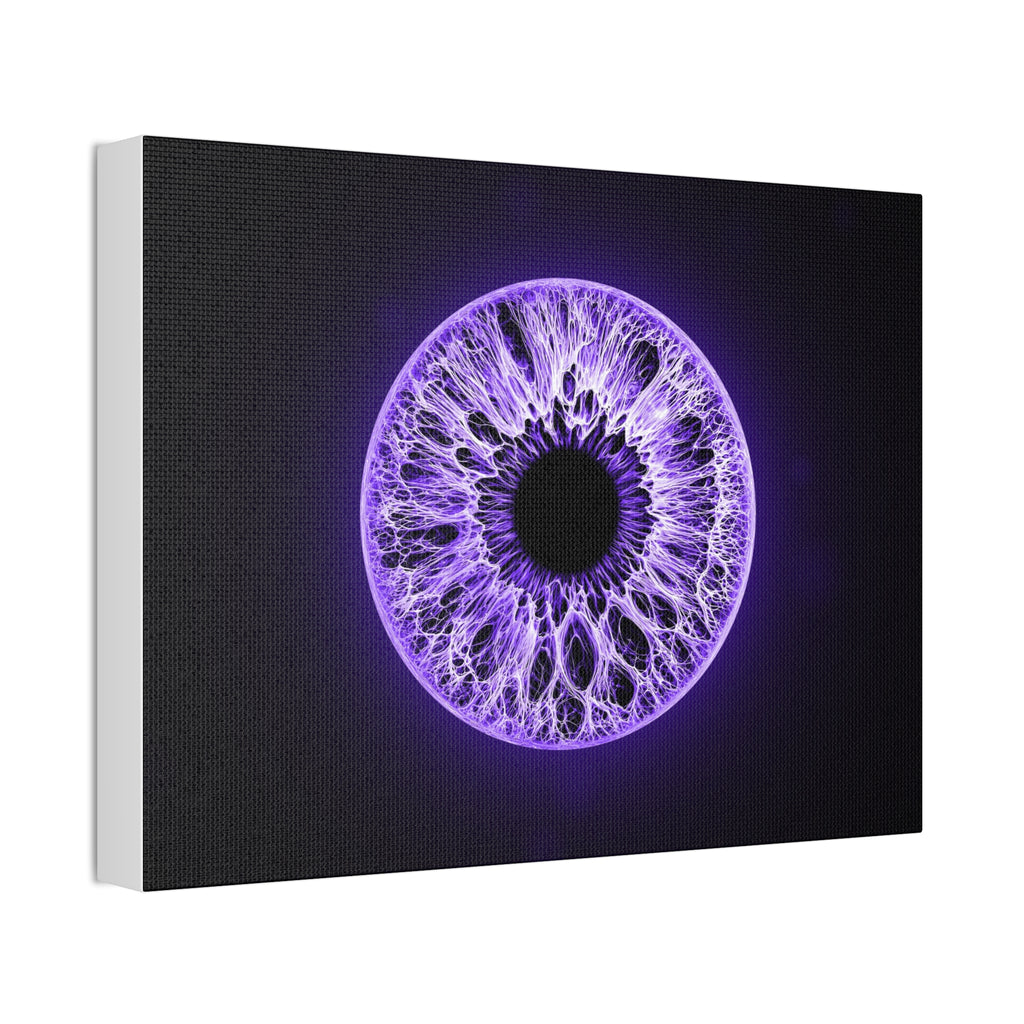 BLXNTT Iris – Lace Web Ultraviolet Glossy Canvas