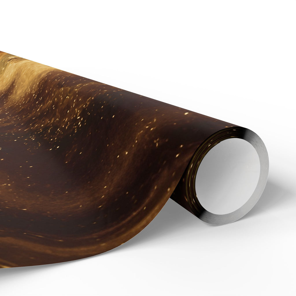 Geode Core - Gold Vein Wrapping Paper