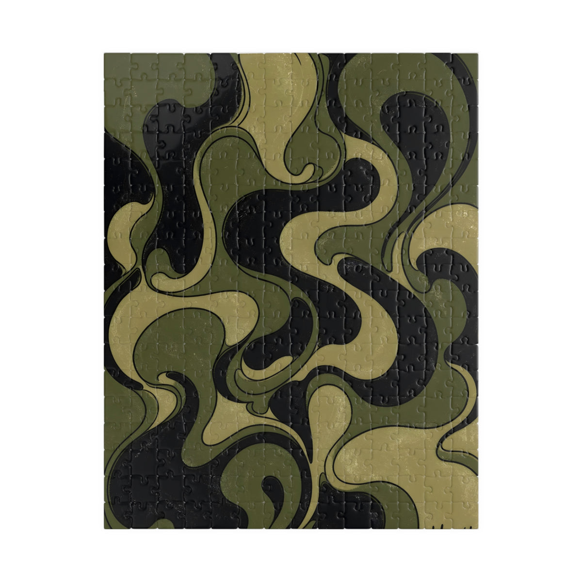 Fillmore Flow - Camo Jigsaw Puzzle