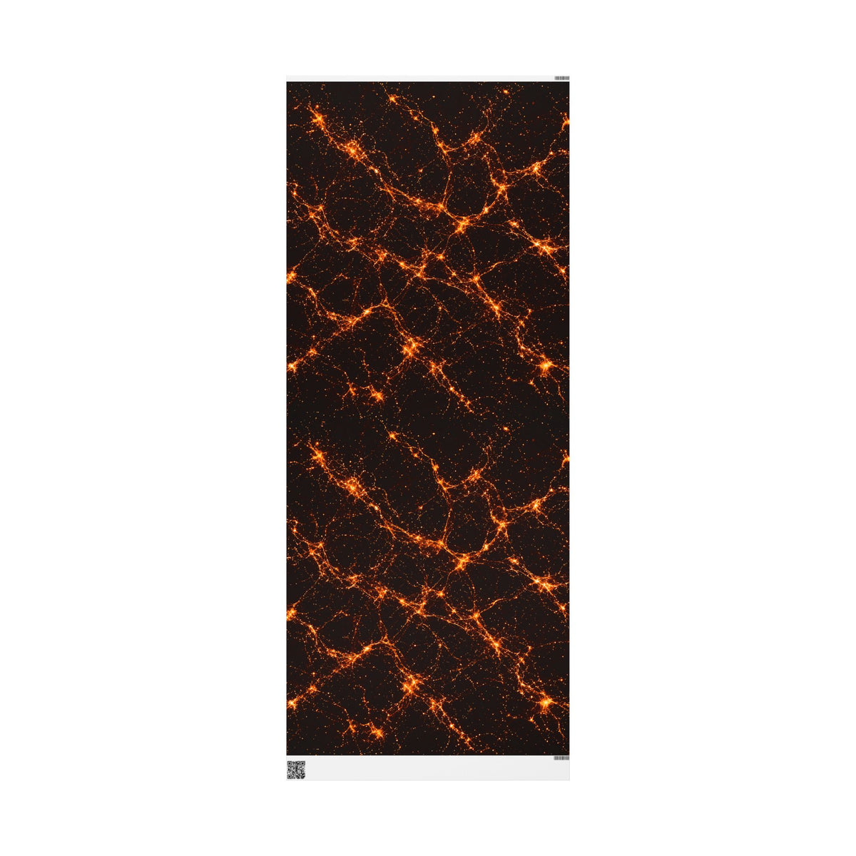 Neon Mycelium - Solar Flare Wrapping Paper
