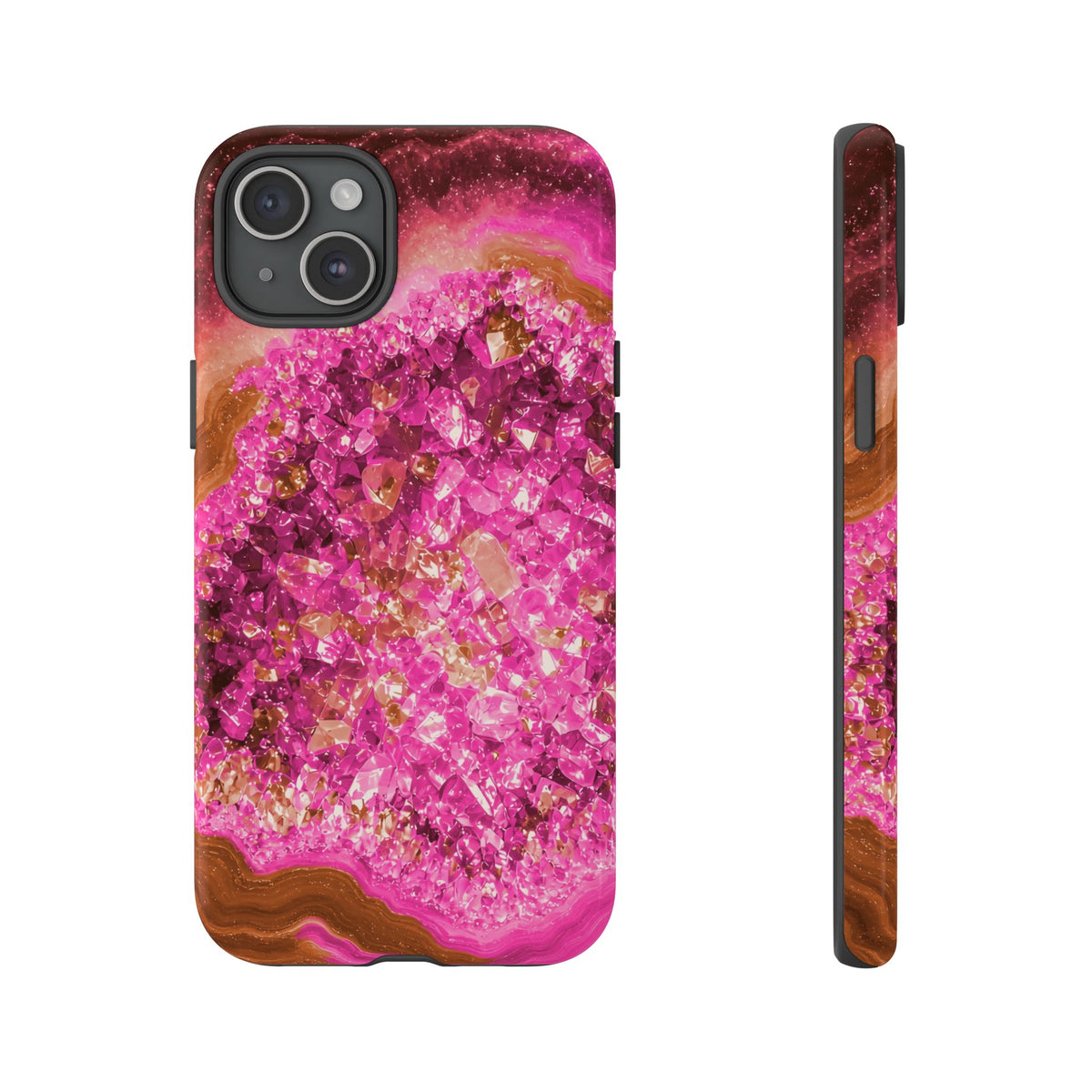 Geode Core - Terracotta Neon Phone Case