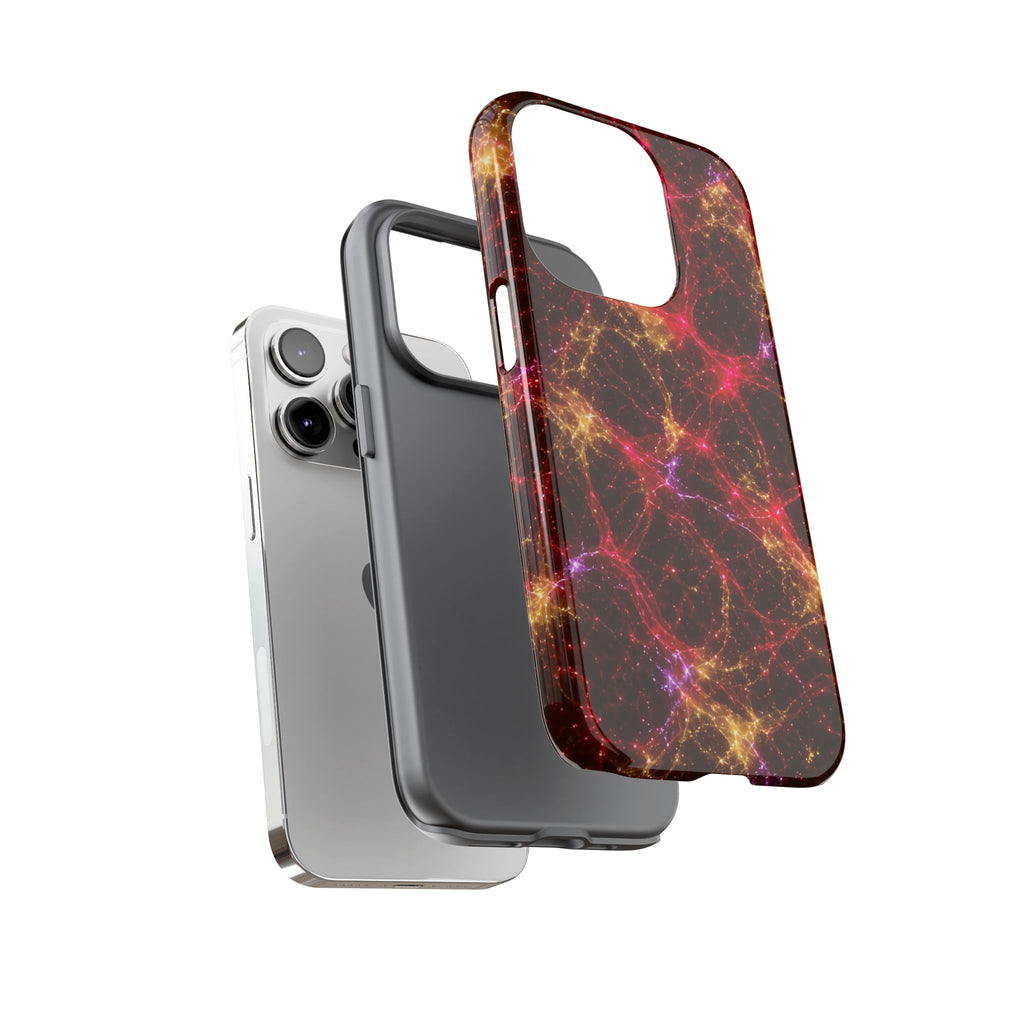 Neon Mycelium - Rainbow Nerve Phone Case