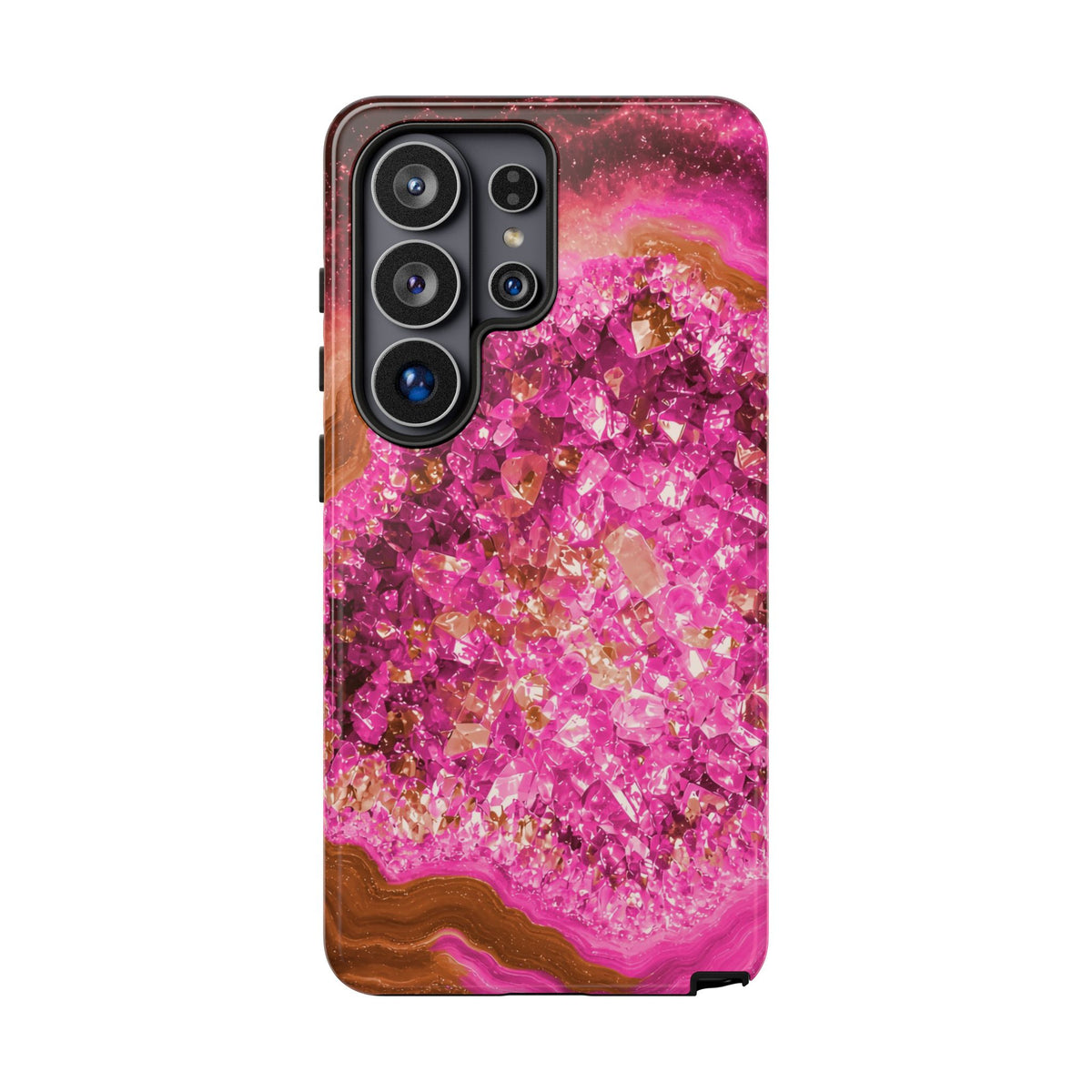 Geode Core - Terracotta Neon Phone Case