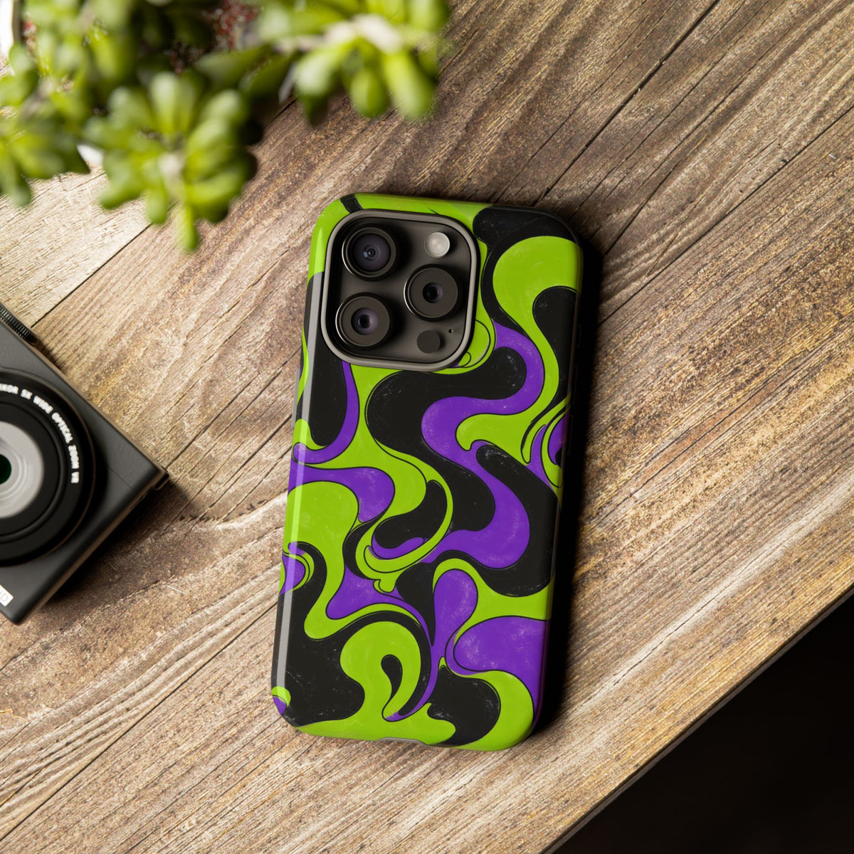 Fillmore Flow - Lime & Purple Phone Case