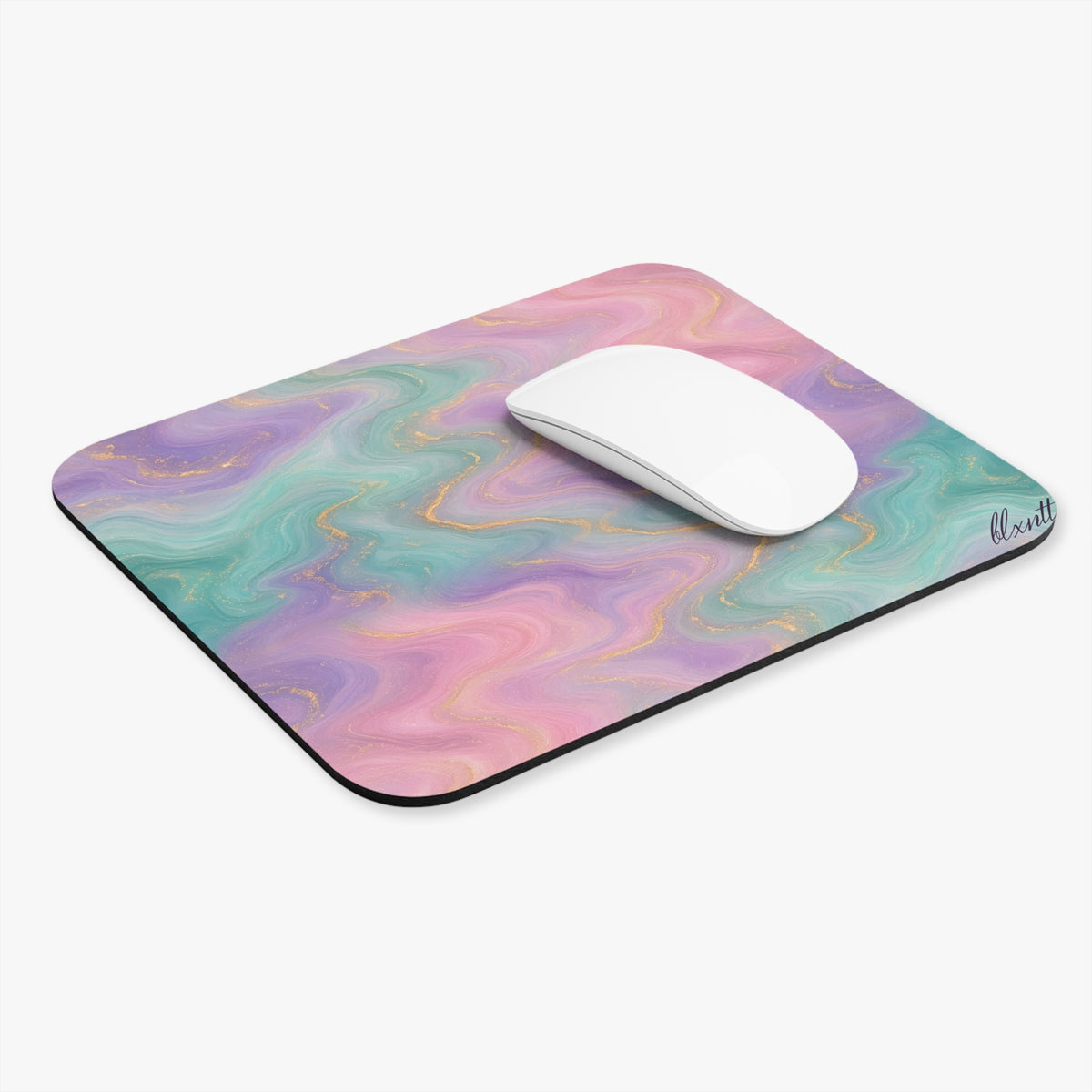 Pastel Marble Mouse Pad